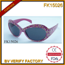 Sol flor marco gafas de sol (FK15026)